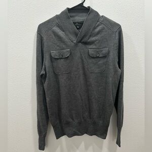 Marc Anthony Gray merino wool blend sweater men’s medium